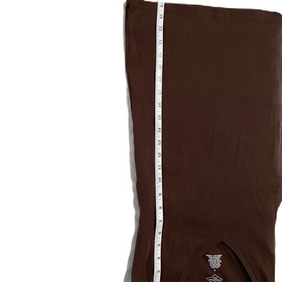 Brown St John’s Bay 3/4” Sleeve Comfy V-Neck Shirt S - Picture 5 of 6